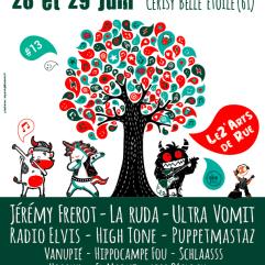 Affiche du festival Les Bichoiseries