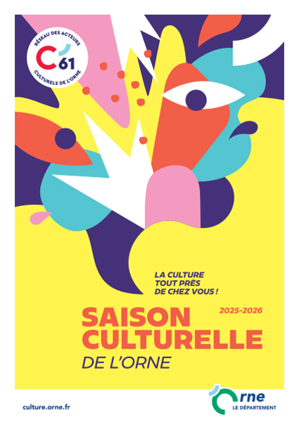 Affiche Saison Culturelle 25-26 ©CD61