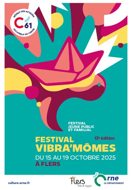 Affiche Vibra'Mômes 2025 ©CD61